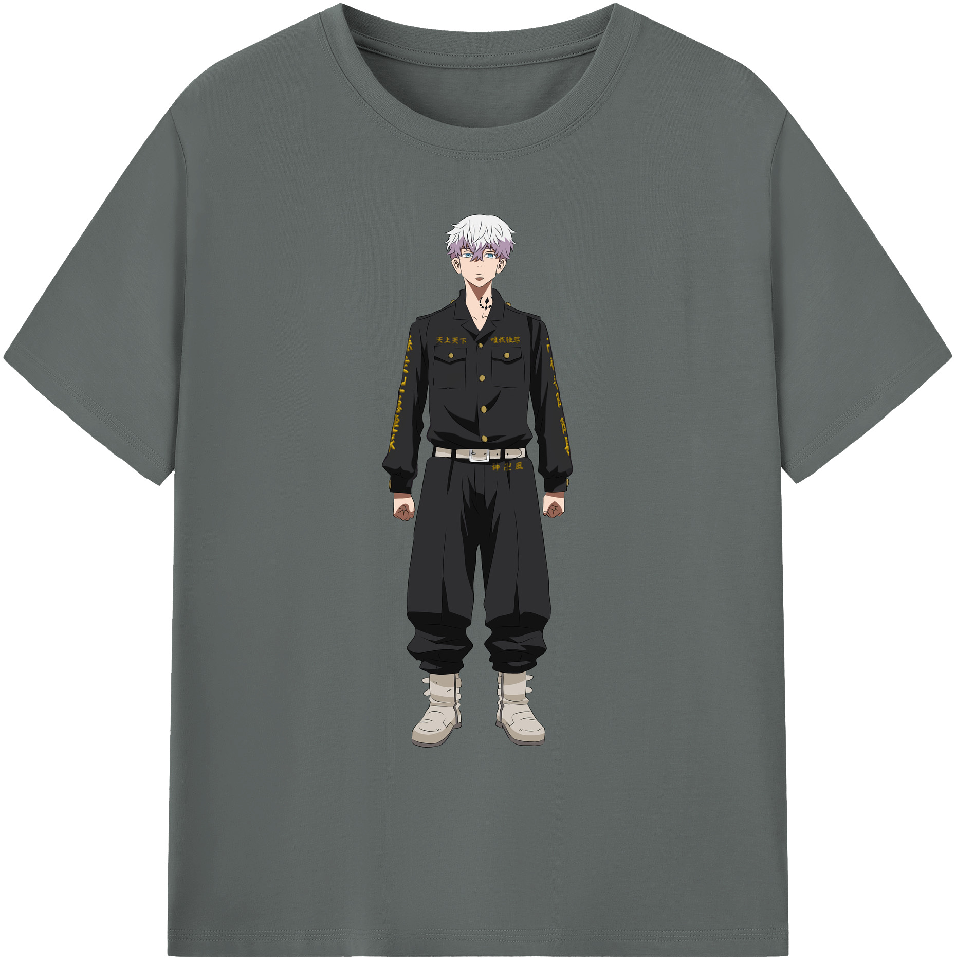 （画像用） 東京リベンジャーズ Tokyo Revengers 綿100％ メンズ半袖Tシャツ｜肌触りやわらか＆通気性